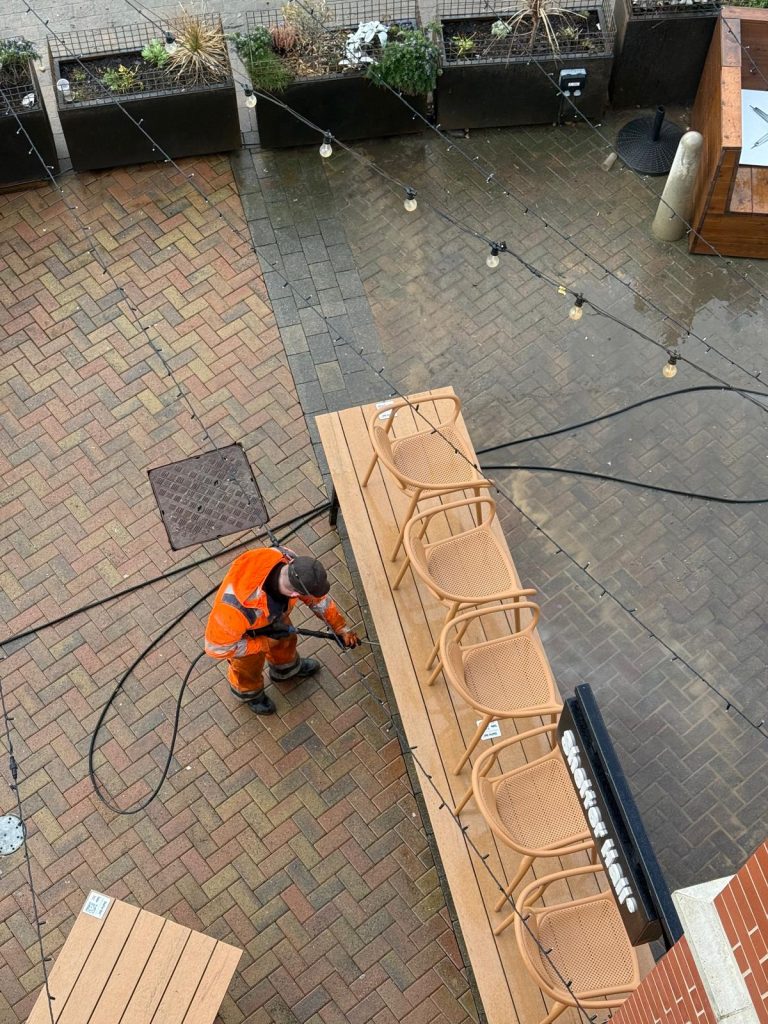 Driveway cleaning results in Saltdean